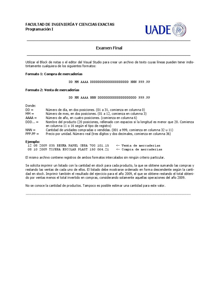 3 4 071 Programacion 1 1C 2018 Thompson | PDF
