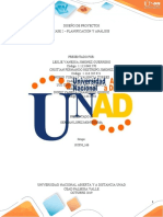 Fase 2 Planificacion y Analisis, Grupal