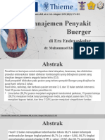 Management of Buerger's Disease in Endovascular Era Indonesia