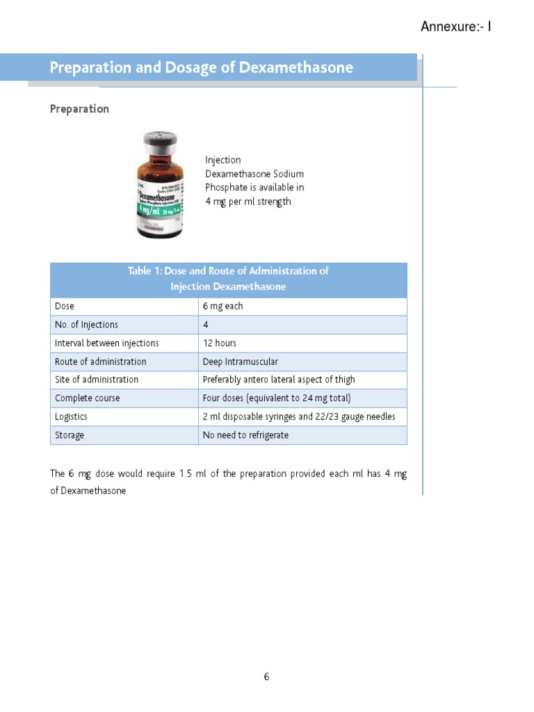 Dexamethasone Dosage for Preterm Labor | PDF | Childbirth | Preterm Birth