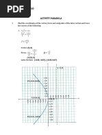 Activity Parabola