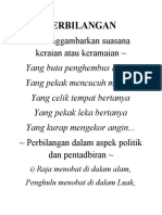 PERBILANGAN