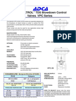 "ADCATROL" TDS Blowdown Control Valves VPC Series