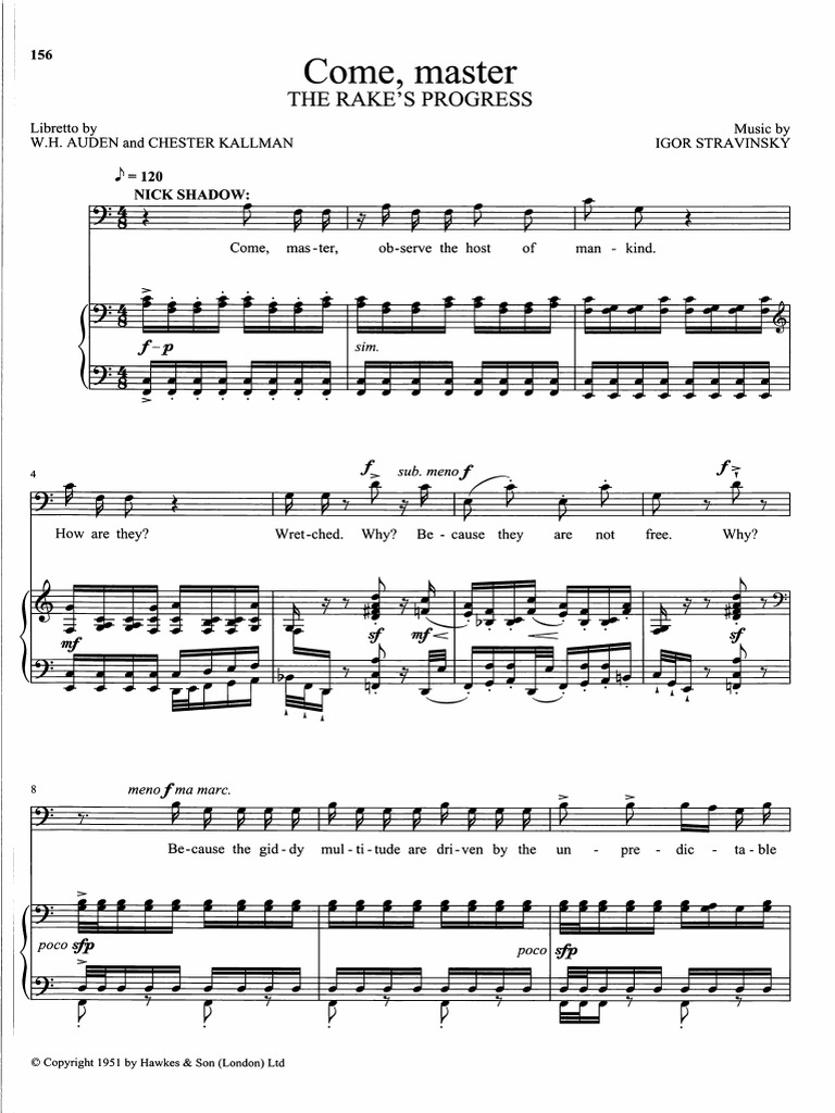Stravinsky Come Master | PDF