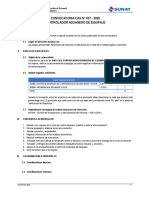 Convocatoria Cas #037 - 2020 Controlador Aduanero de Equipaje