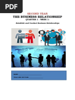 Week 1 and Week 2 Business Relationship PDF