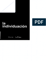 Gilbert Simondon. La Individuacic3b3n A La Luz de Las Nociones de Forma e Informacic3b3n PDF