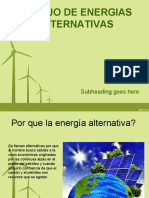 Manejo de Energias Alternativas