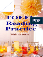 TOEFL Reading Practice