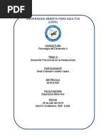 Tarea 3 de Psicologia Del Desarrollo II Oficial