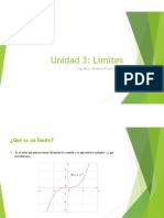 Unidad 3: Limites: Ing. M.Sc. Américo Firoilo Lozada