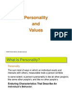 Personality and Values: © 2007 Prentice Hall Inc. All Rights Reserved