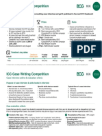 ICC Case Writing Competition: Write Your Own Consulting Case Interview and Get It Published in The Next ICC Casebook!