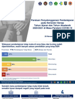 Pedoman Pembelajaran Pada Semester Genap