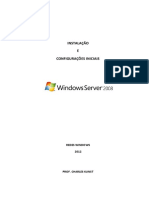 Apostila - Instalação Configuração Windows Server 2008