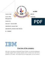 Mkt302. IBM Case Study