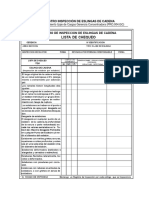 Registro Inspección Eslingas de Cadena PDF