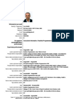 Curriculum Vitae - Luca Martini