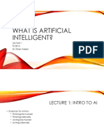 Introduction To Artificial Intelligence