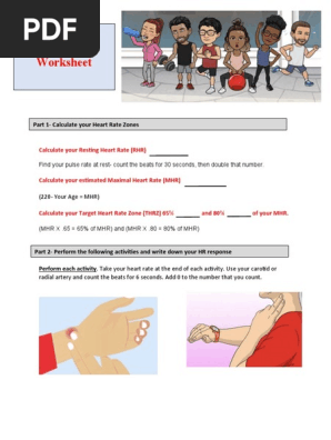 Heart Rate Worksheet | PDF