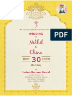 #NikgotChin Wedding Invite 2