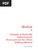 statically indeterminate structures by the Direct stiffness method-8