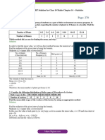 Ncert Solutions For Class 10 Maths Chapter 14