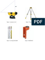 3.0 Tools and Equipment: Figure 1 Automatic Level Figure 2 Tripod Stand