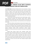 Download Kesan Tamadun Islam serta kaitannya dengan Tamadun India dan Cina by syazayasminismail SN4853293 doc pdf