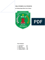 Laporan Pembuatan Produk Prakarya