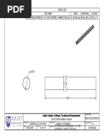 Es Drawing Problem 14-2 Vise Assembly Handle Rod