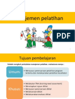 Manajemen Pelatihan Pendidikan