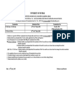 Idol Exam Form PDF