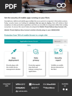 Pradeo Security: Mobile Threat Defense - Easy Connect