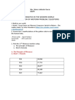 Mathematics in The Modern World Compilation of Midterm Problem / Questions