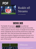 Reddit NFL Streams