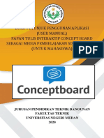 Buku Petunjuk Penggunan Aplikasi Conceptboard MAHASISWA Rev. 1