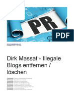Dirk Massat - Illegale Blogs Entfernen Löschen