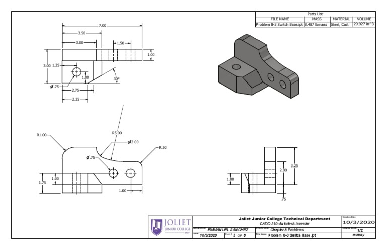 Switch Base Parts List and Details | PDF | Nature