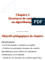 Chap3 Structures de Controle Algo Et SDD