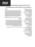 Levantamento de requisitos segundo o método Volere