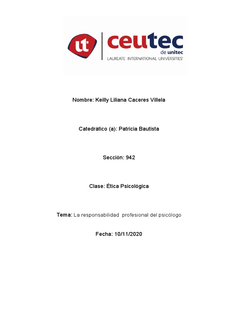 Ceutec GUIA | PDF | Crecimiento personal y profesional | Relaciones ...