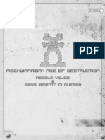 MECHWARRIOR Manuale in Italiano MW AoD