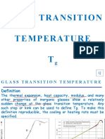 Glass Transition Temperature T