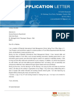 Application Letter Template New Dek Asih