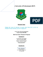 Bangladesh University of Professionals (BUP) : Research Topic