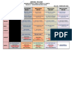 Jadual Kuliah Bulan Februari 2020