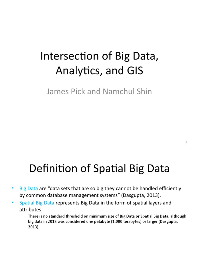 Spatial Big Data Insights | PDF | Spatial Analysis | Big Data