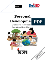 Personal Development: Quarter 1 - Module 8