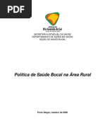Política de Saúde Bucal na Área Rural